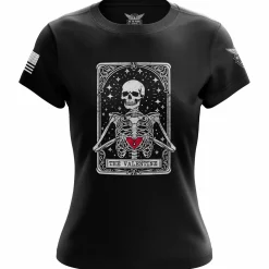 We The People Holsters Be My Valentine Women's Short Sleeve Shirt Black Sale