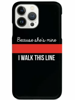 We The People Holsters Because She's Mine - Firefighter Thin Red Line Case New