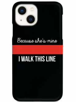 We The People Holsters Because She's Mine - Firefighter Thin Red Line Case New