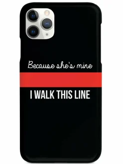 We The People Holsters Because She's Mine - Firefighter Thin Red Line Case New