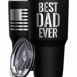 We The People Holsters Best Dad Ever Stainless Steel Tumbler Hot