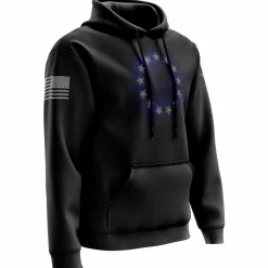 We The People Holsters Betsy Ross Flag 2.0 Hoodie Black Best