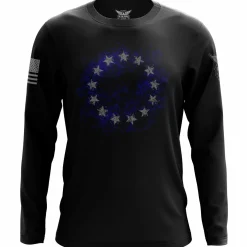 We The People Holsters Betsy Ross Flag 2.0 Long Sleeve Shirt Black Discount