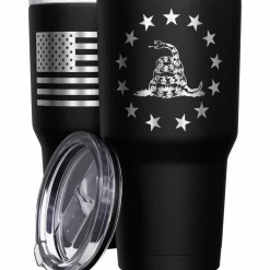 We The People Holsters Betsy Ross Gadsden Flag + American Flag Stainless Steel Tumbler Online