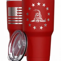 We The People Holsters Betsy Ross Gadsden Flag + American Flag Stainless Steel Tumbler Online
