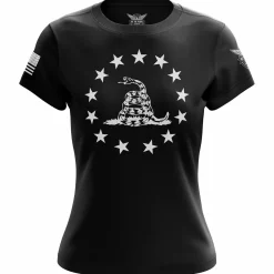 We The People Holsters Betsy Ross Gadsden Flag Women's Short Sleeve Shirt Best