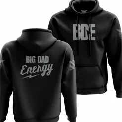 We The People Holsters Big Dad Energy Hoodie Black Hot