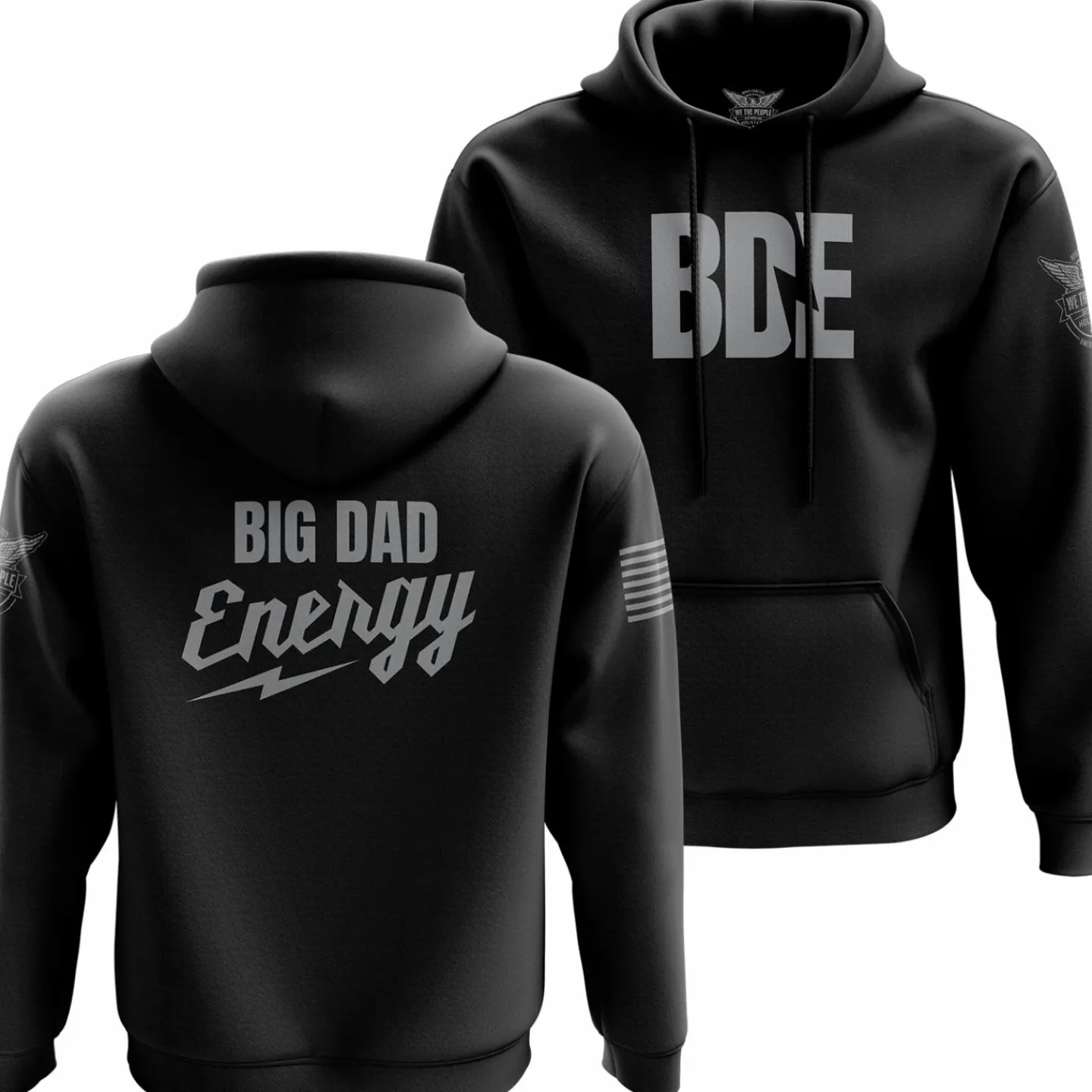 We The People Holsters Big Dad Energy Hoodie Black Hot