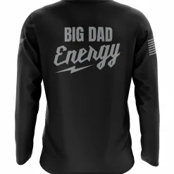 We The People Holsters Big Dad Energy Long Sleeve Shirt Black Outlet
