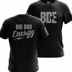 We The People Holsters Big Dad Energy Short Sleeve Shirt Black Best