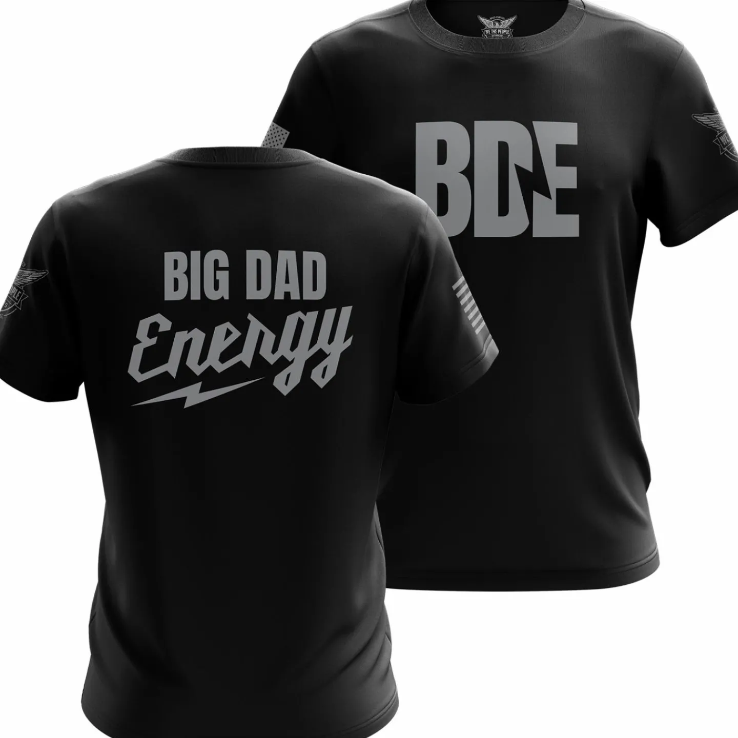 We The People Holsters Big Dad Energy Short Sleeve Shirt Black Best