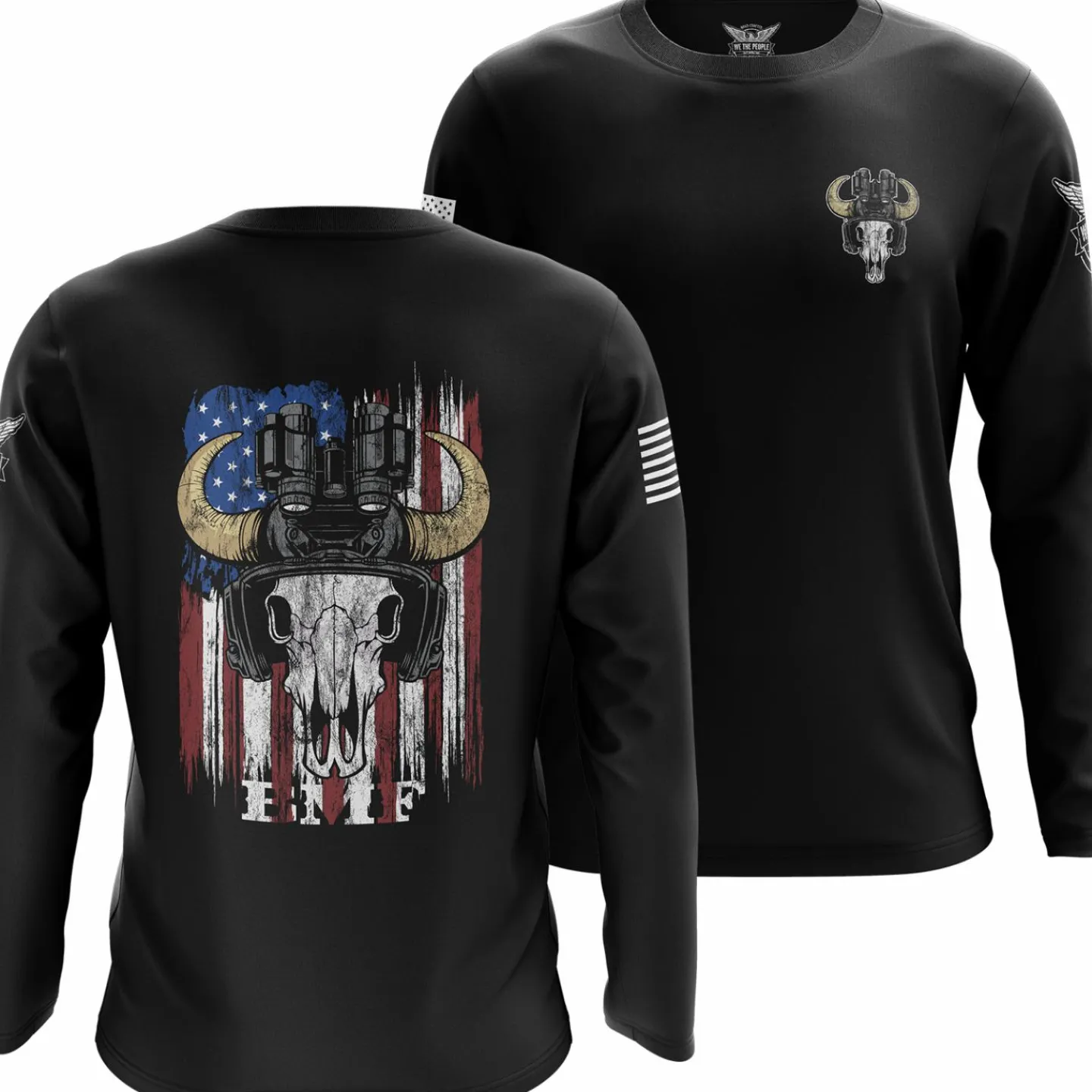 We The People Holsters Bison Ops Long Sleeve Shirt Black Hot