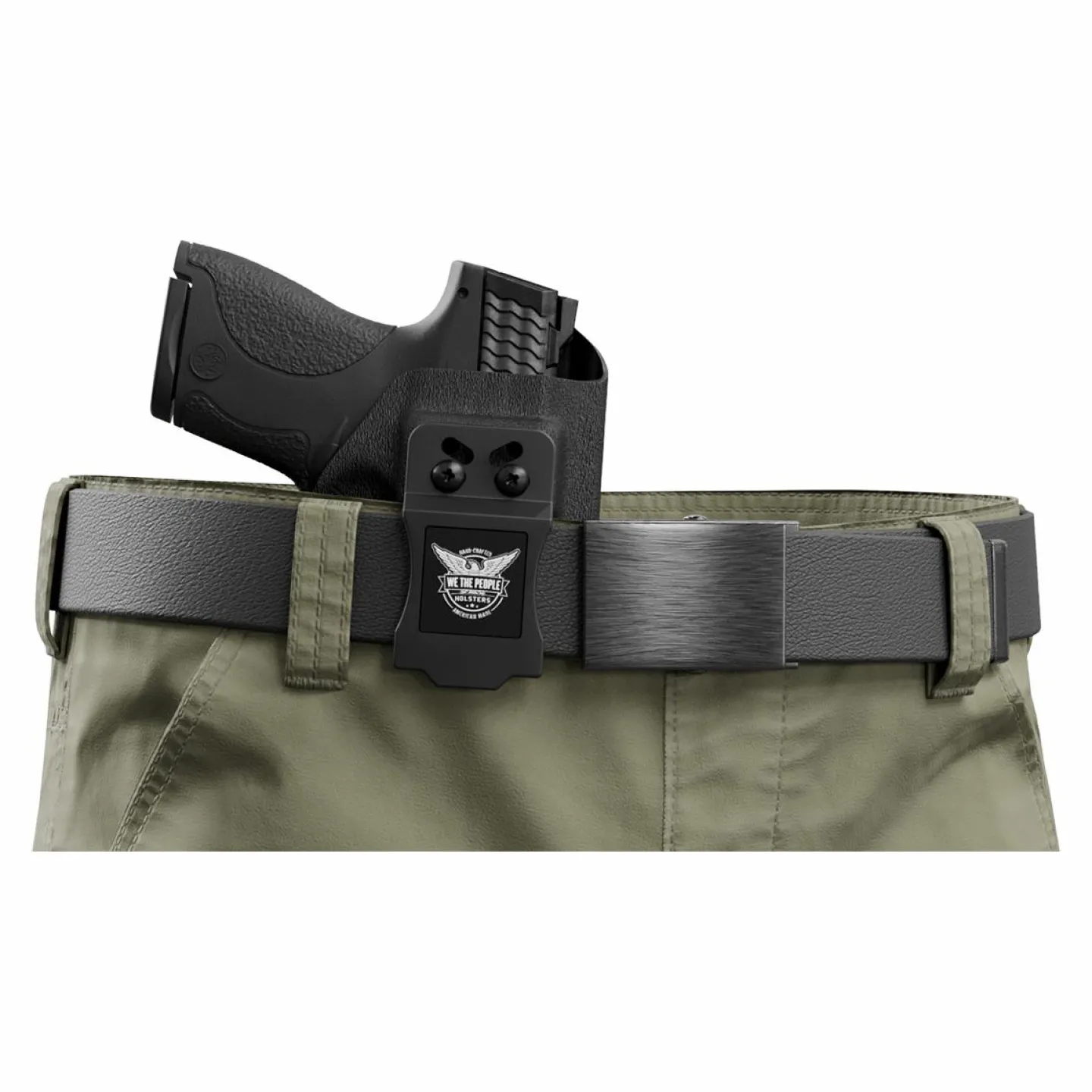 We The People Holsters Black Custom Kydex IWB Holster for concealed carry New