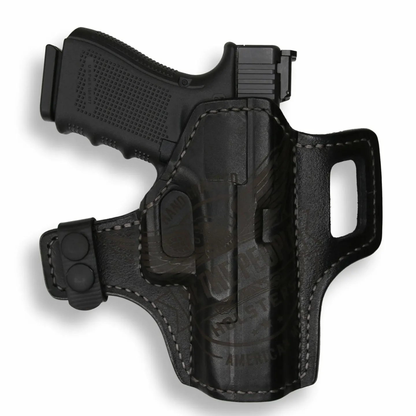 We The People Holsters Black Independence Leather OWB Holster
