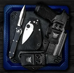 We The People Holsters Blue Carbon Fiber EDC Dump Tray Hot