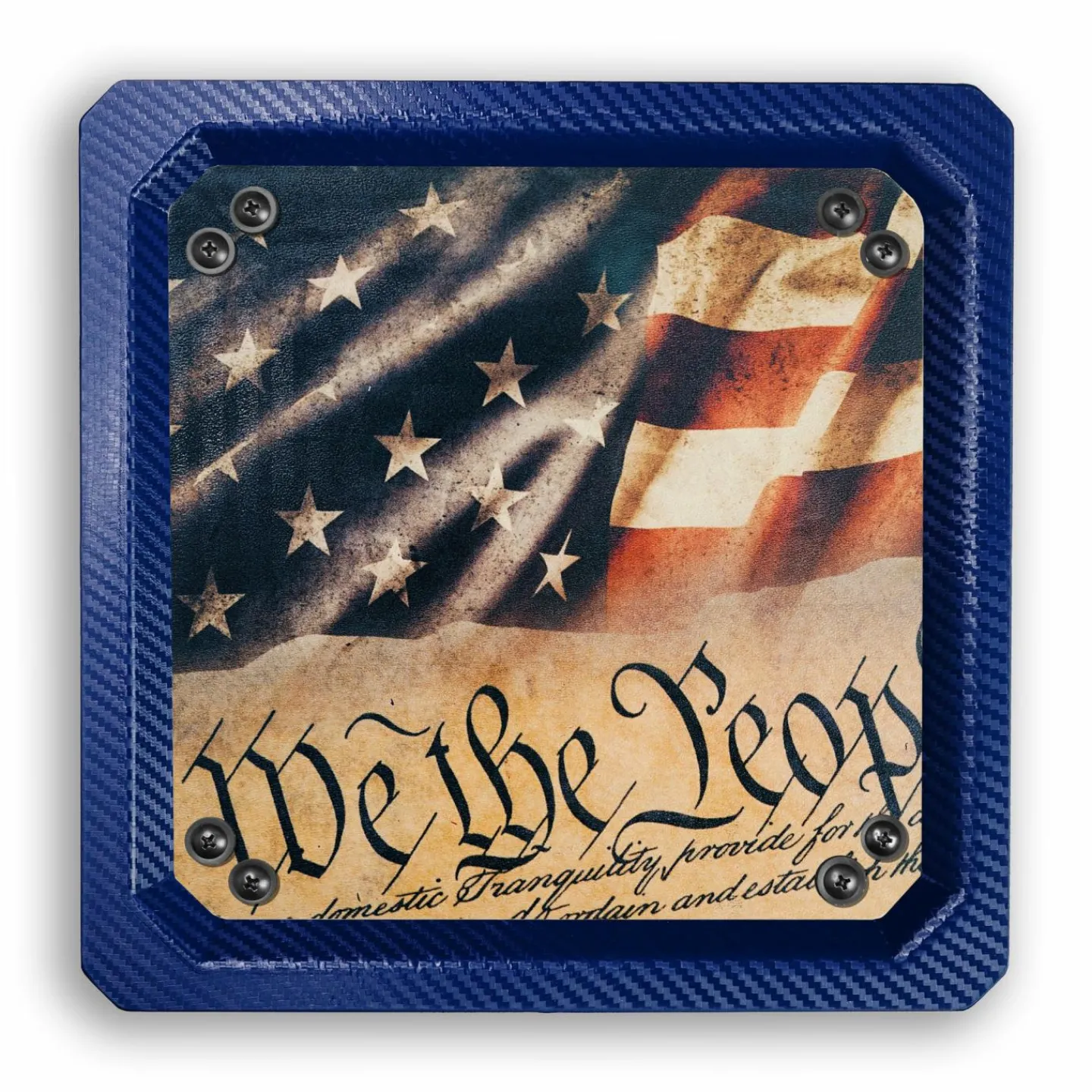 We The People Holsters Blue Carbon Fiber EDC Dump Tray Hot