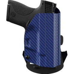 We The People Holsters Blue Carbon Fiber Kydex OWB Paddle holster Custom Designed Paddle Sale
