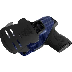 We The People Holsters Blue Carbon Fiber Kydex OWB Paddle holster Custom Designed Paddle Sale