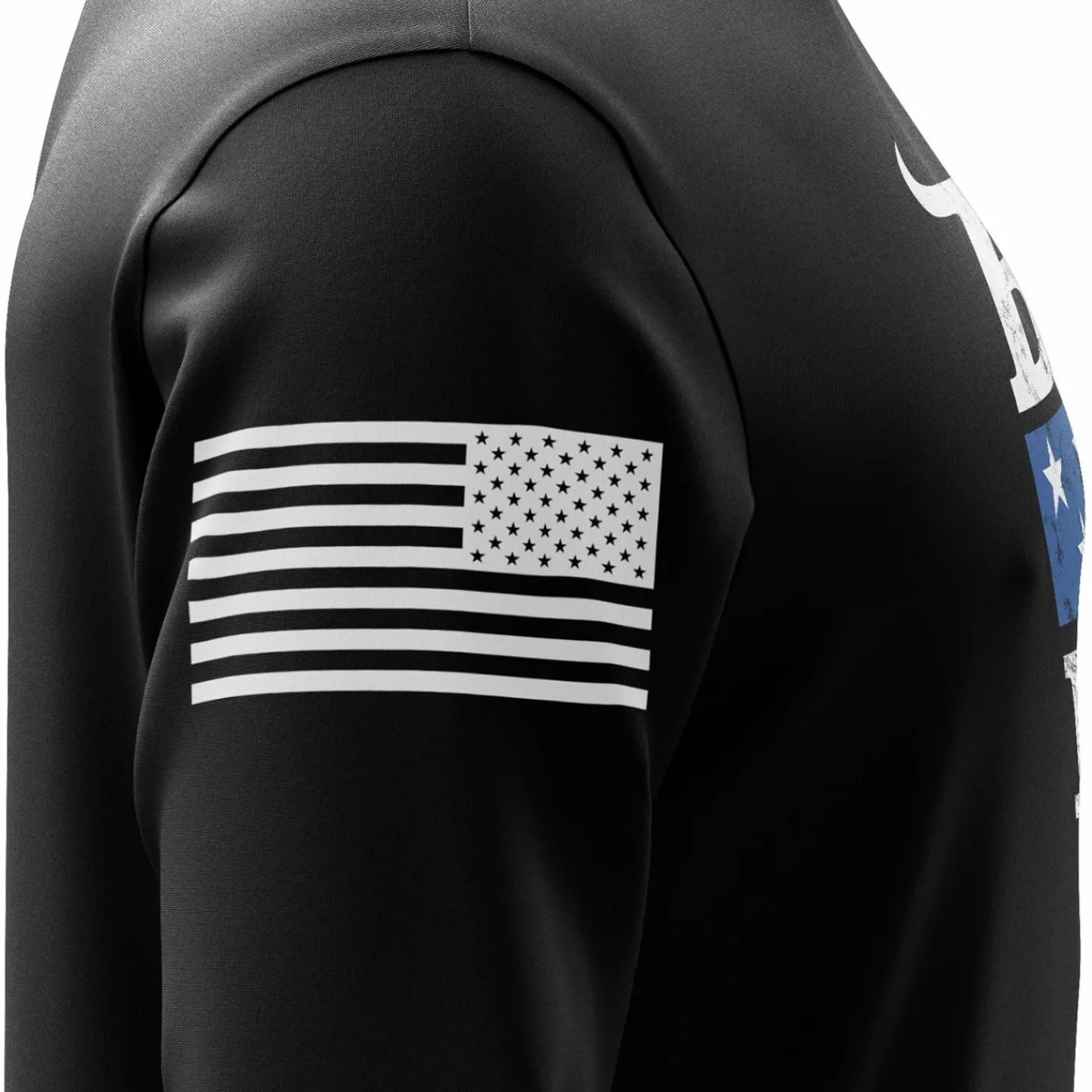 We The People Holsters BMF Ranch Flag Long Sleeve Shirt Black Sale