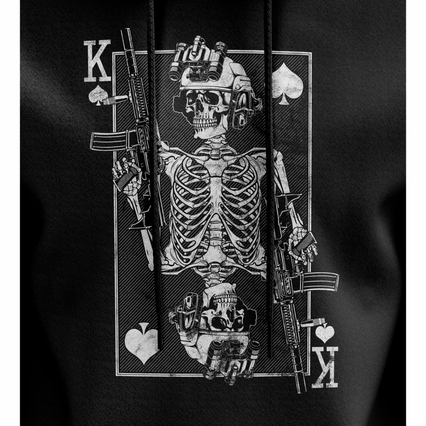 We The People Holsters Bone Dealer Hoodie Black