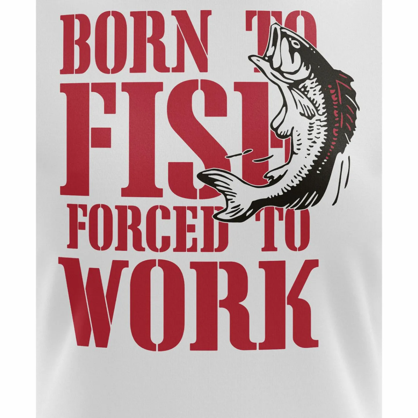 We The People Holsters Born to Fish Forced to Work Women's Short Sleeve Shirt Hot