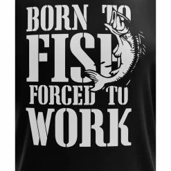 We The People Holsters Born to Fish Forced to Work Short Sleeve Shirt Online