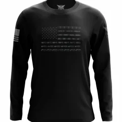 We The People Holsters Bullet Flag Long Sleeve Shirt Black Hot