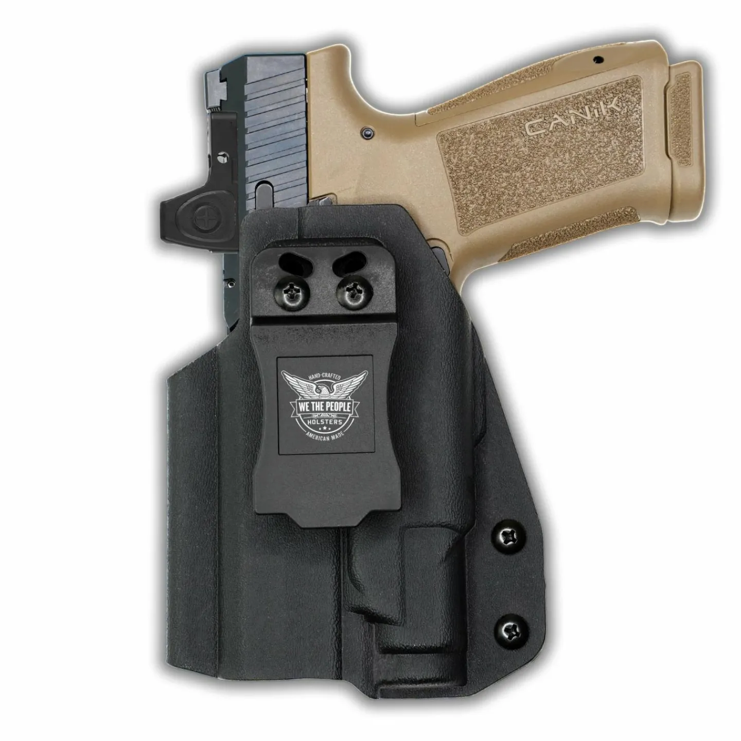 We The People Holsters Canik METE MC9LS with Streamlight TLR-7 Sub Light Red Dot Optic Cut IWB Holster Best