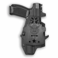 We The People Holsters Canik TP9SF with Surefire X300U-A Light Red Dot Optic Cut OWB Holster Best