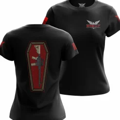 We The People Holsters Casket Carry Women's Short Sleeve Shirt Black New