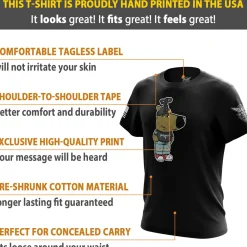 We The People Holsters Chill Guy Short Sleeve Shirt Black Discount