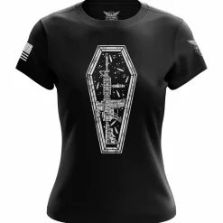We The People Holsters Coffin Carry Women's Short Sleeve Shirt Black