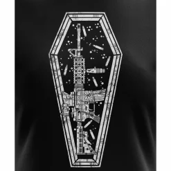 We The People Holsters Coffin Carry Women's Short Sleeve Shirt Black
