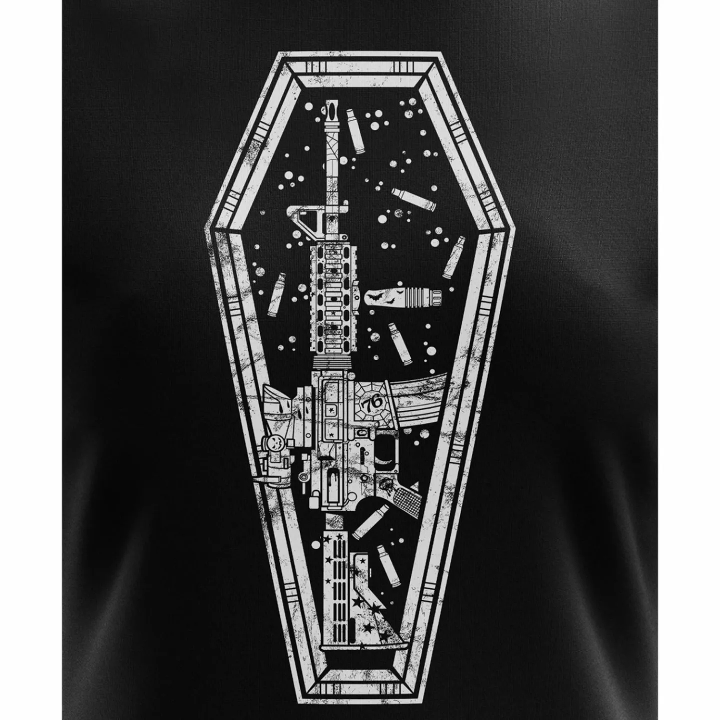 We The People Holsters Coffin Carry Women's Short Sleeve Shirt Black
