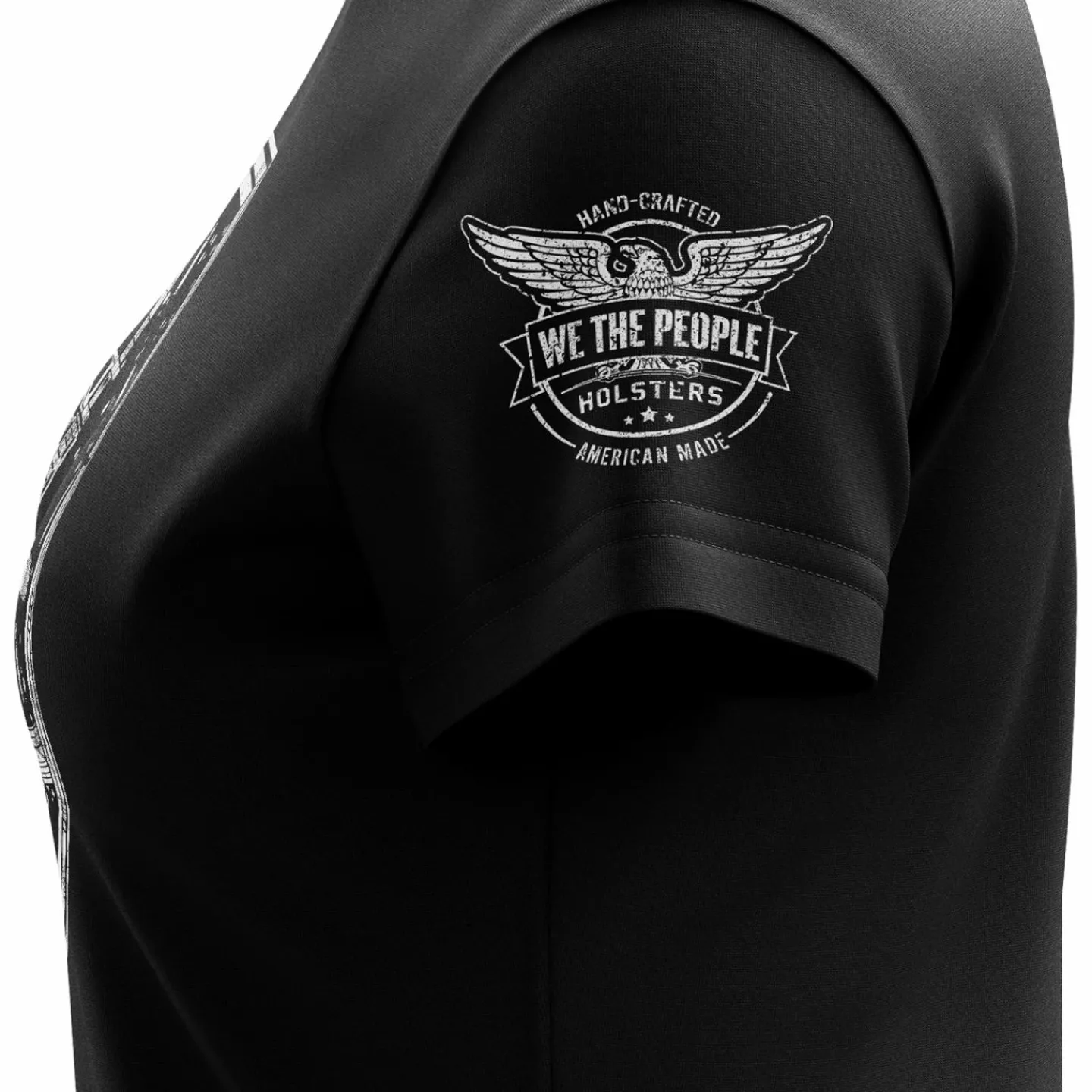 We The People Holsters Coffin Carry Women's Short Sleeve Shirt Black