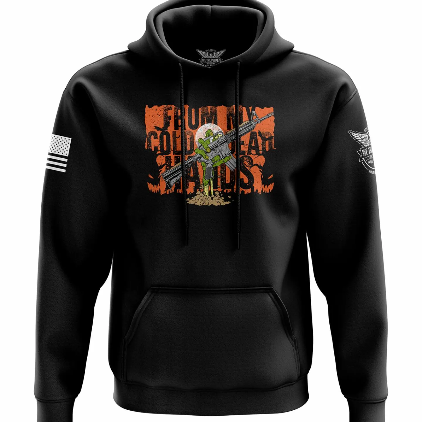 We The People Holsters Cold Undead Hands Hoodie Black Best