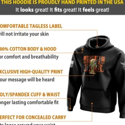 We The People Holsters Cold Undead Hands Hoodie Black Best