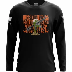 We The People Holsters Cold Undead Hands Long Sleeve Shirt Black New