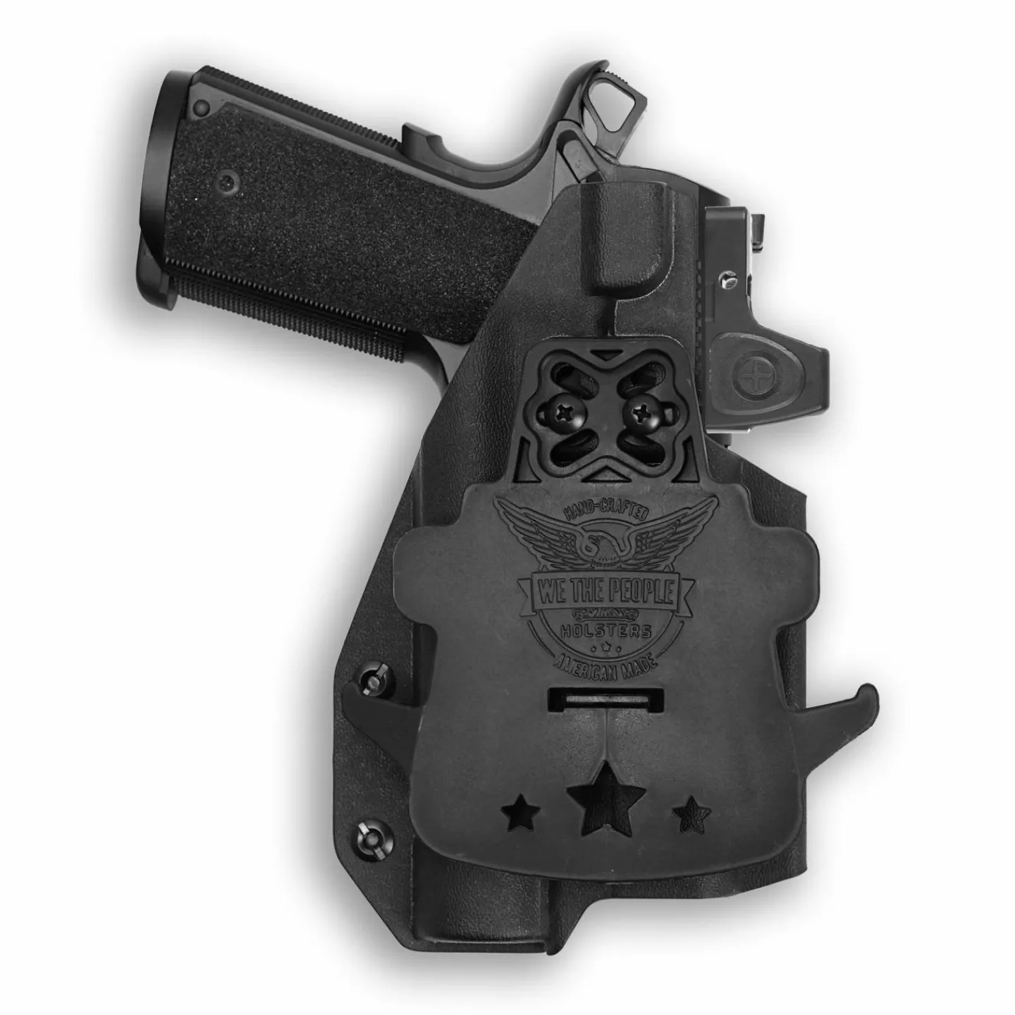 We The People Holsters Colt 1911 4" 45ACP with Streamlight TLR-1/1S/HL Light Red Dot Optic Cut OWB Holster Discount