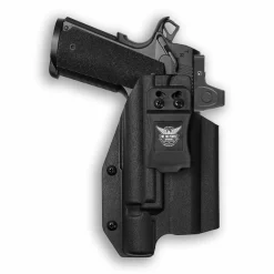 We The People Holsters Colt 1911 4" 45ACP with Surefire X300U-A Light Red Dot Optic Cut IWB Holster New
