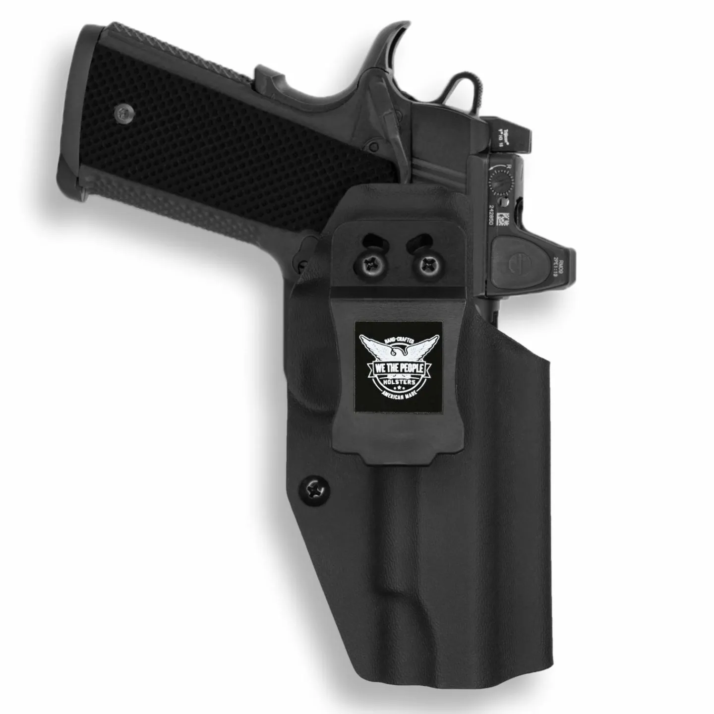 We The People Holsters Colt 1911 4" Commander 45ACP No Rail Only Red Dot Optic Cut IWB Holster Online