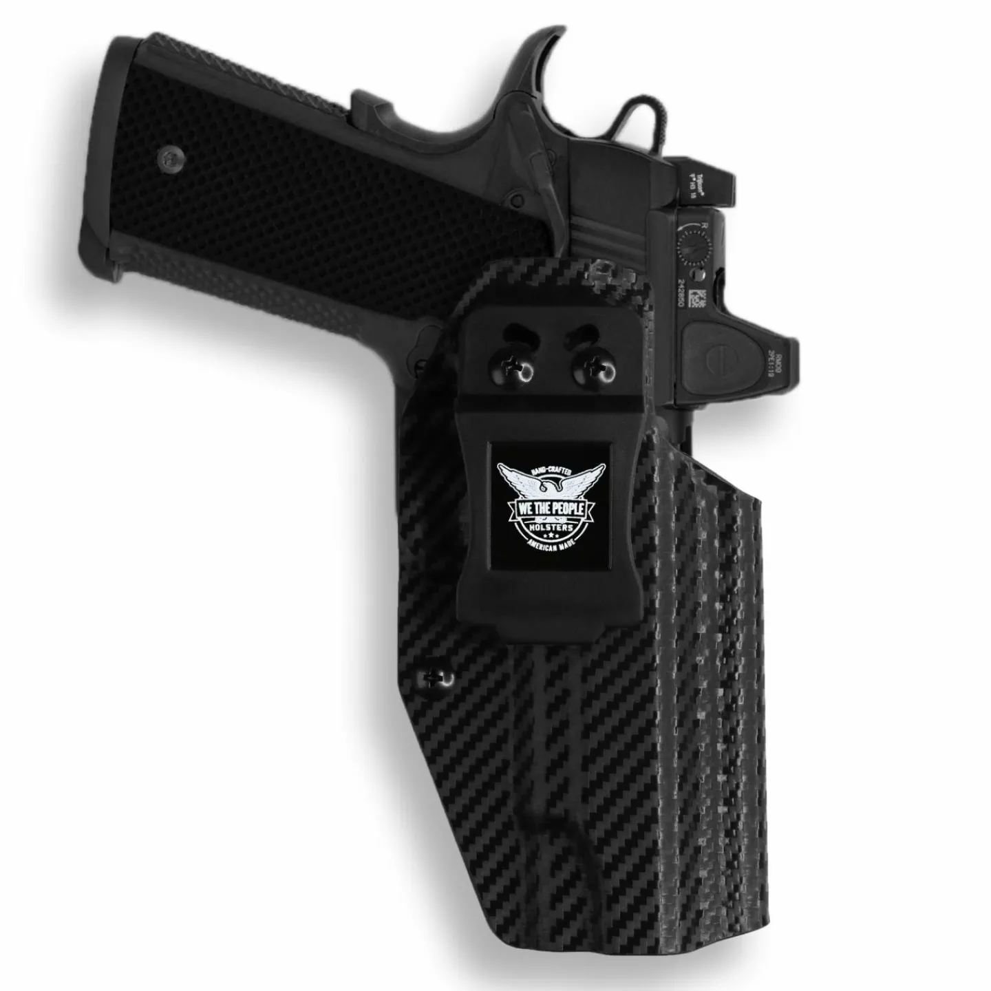 We The People Holsters Colt 1911 4" Commander 45ACP No Rail Only Red Dot Optic Cut IWB Holster Online