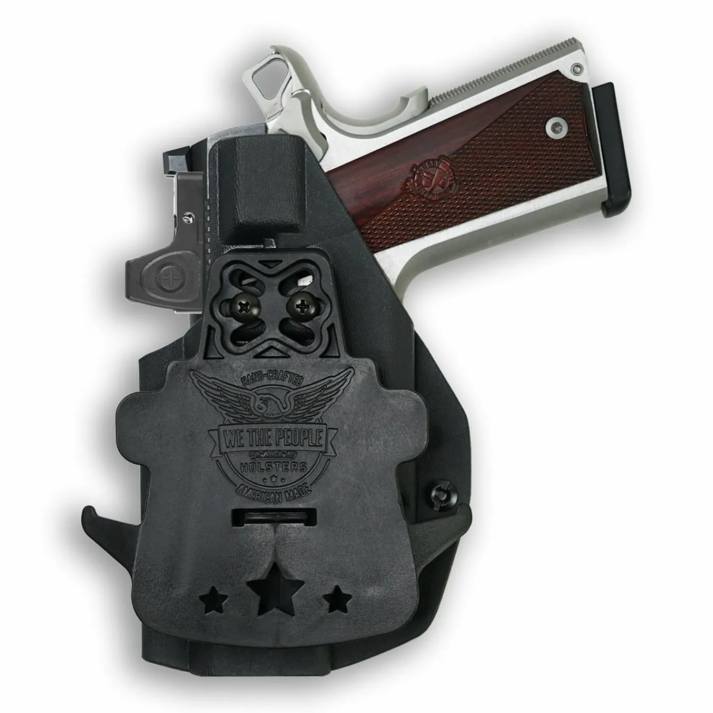 We The People Holsters Colt 1911 4" Commander 45ACP with Streamlight TLR-7/7A/7X Light Red Dot Optic Cut OWB Holster New