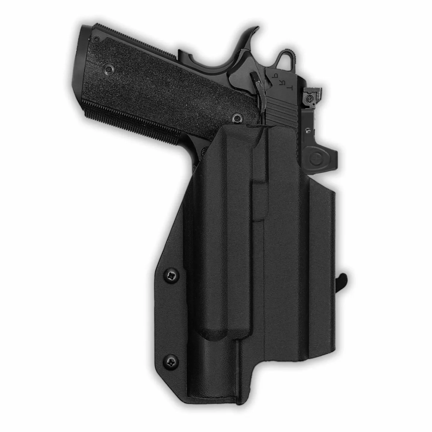 We The People Holsters Colt 1911 4" Commander 45ACP with Surefire X300T-B Red Dot Optic Cut OWB Holster Online