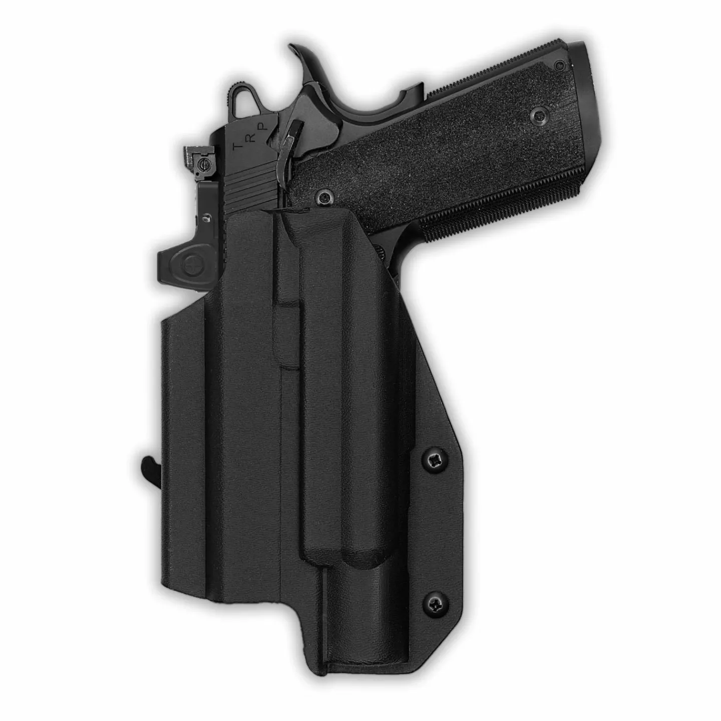 We The People Holsters Colt 1911 4" Commander 45ACP with Surefire X300T-B Red Dot Optic Cut OWB Holster Online