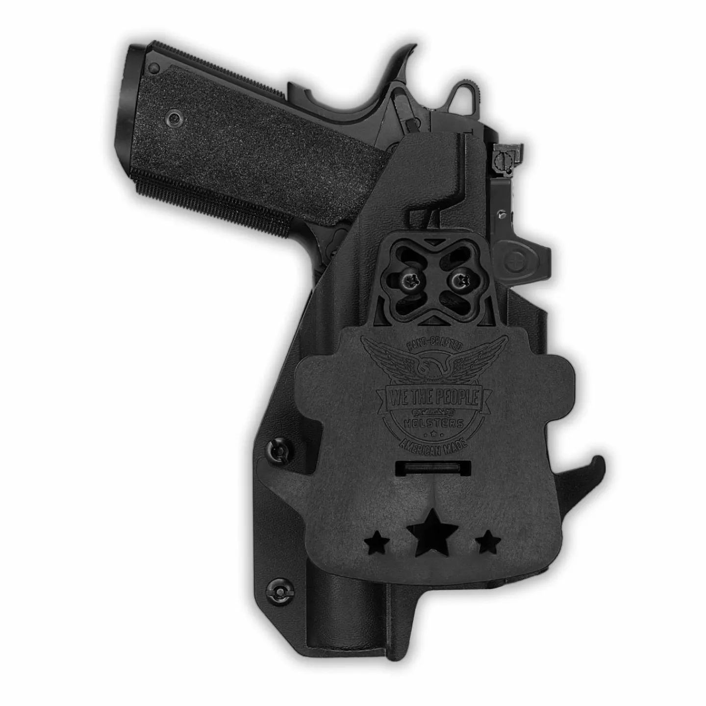 We The People Holsters Colt 1911 4" Commander 45ACP with Surefire X300T-B Red Dot Optic Cut OWB Holster Online