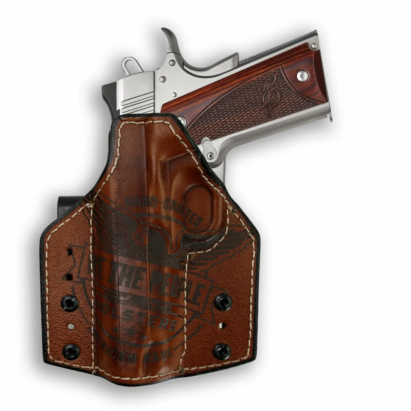 We The People Holsters Colt 1911 4" Commander No Rail Only Independence Leather IWB Holster Hot