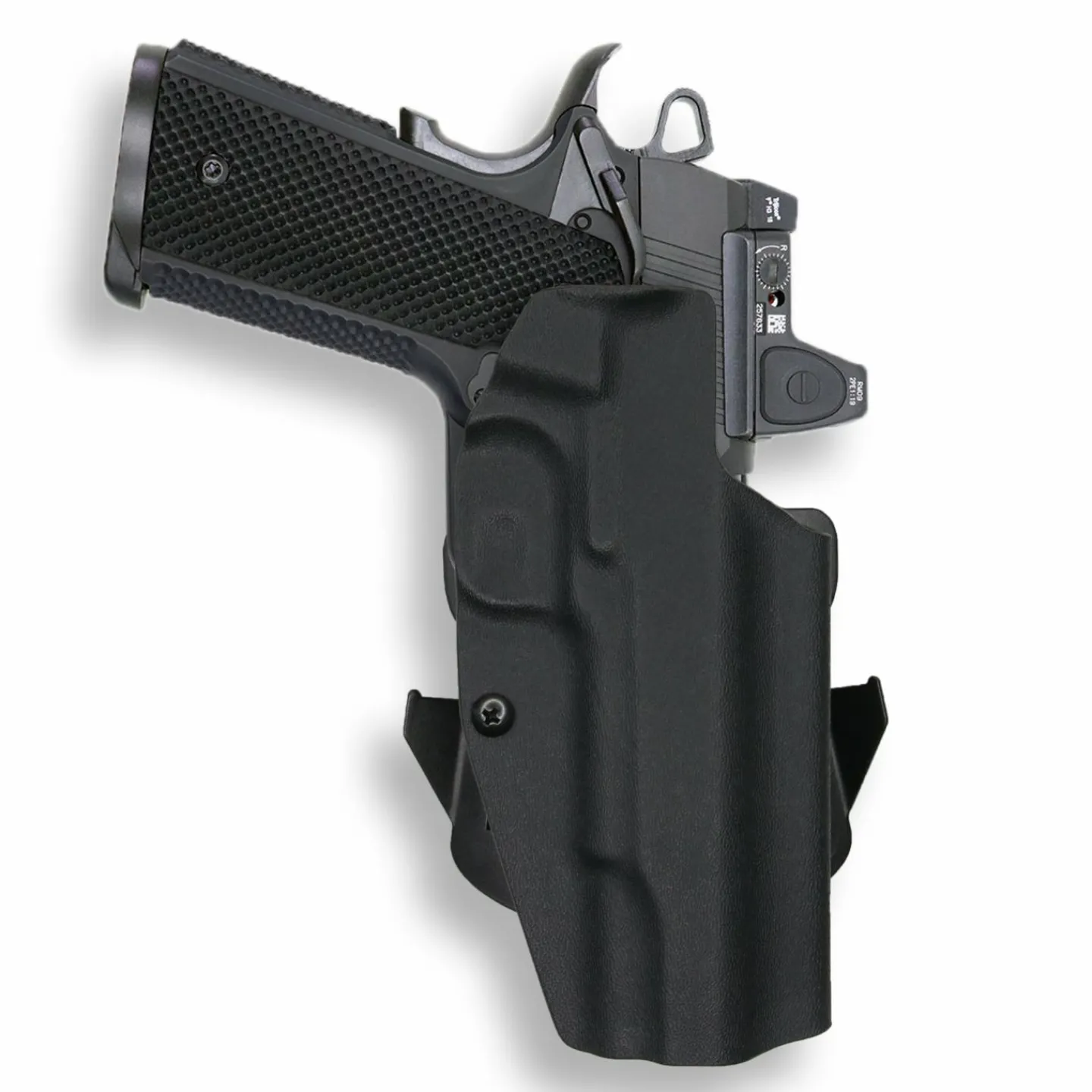 We The People Holsters Colt 1911 5" Government 45ACP No Rail Only Red Dot Optic Cut OWB Holster Sale