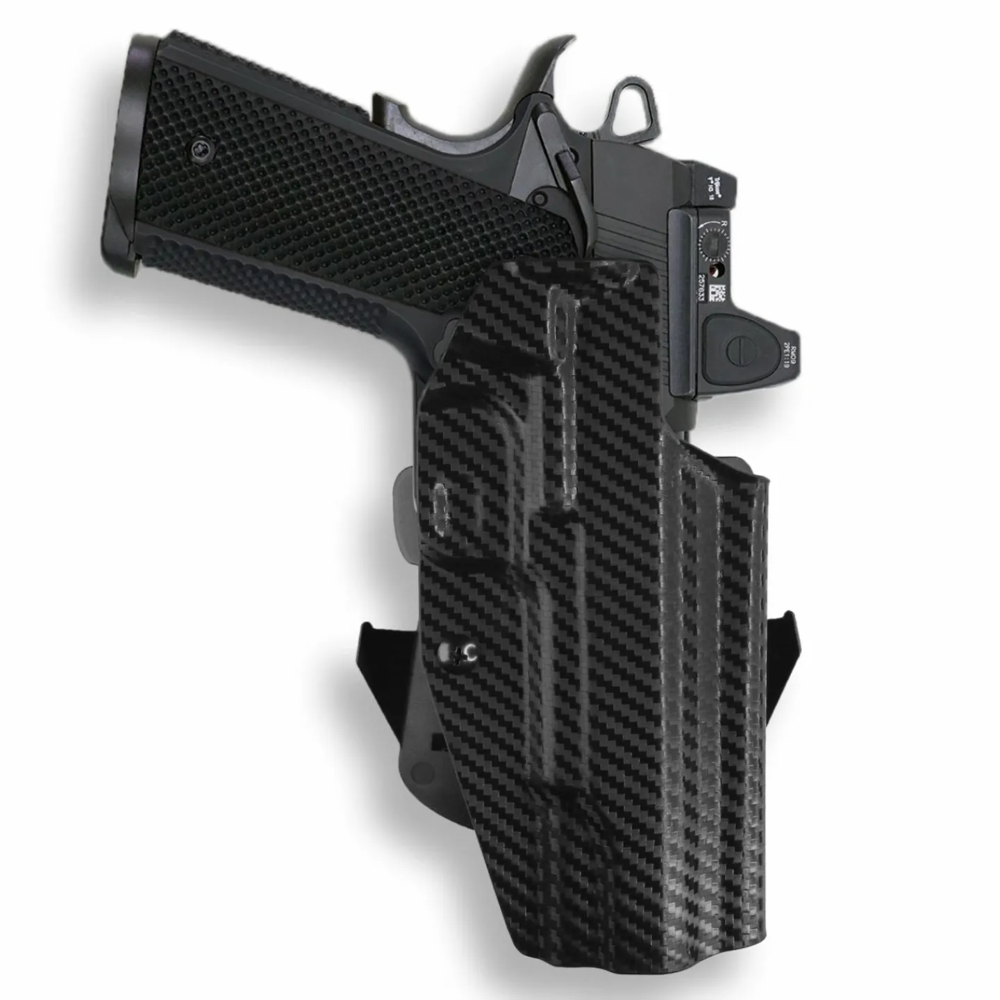 We The People Holsters Colt 1911 5" Government 45ACP No Rail Only Red Dot Optic Cut OWB Holster Sale
