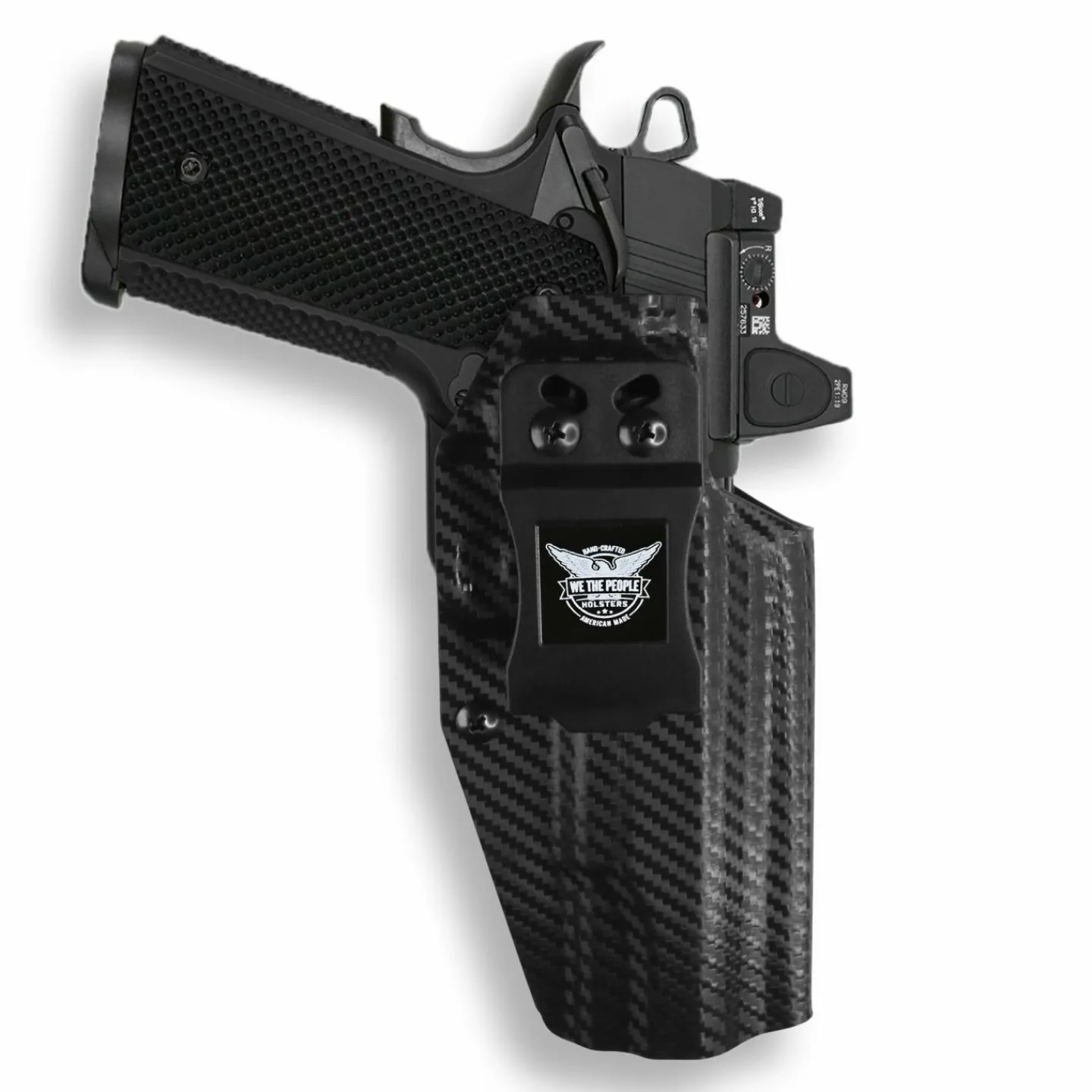 We The People Holsters Colt 1911 5" Government 45ACP No Rail Only Red Dot Optic Cut IWB Holster Online